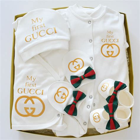 gucci baby gift sets|baby Gucci jogging suits.